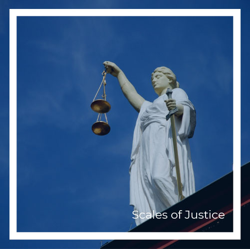 Scales of justice - premises liability