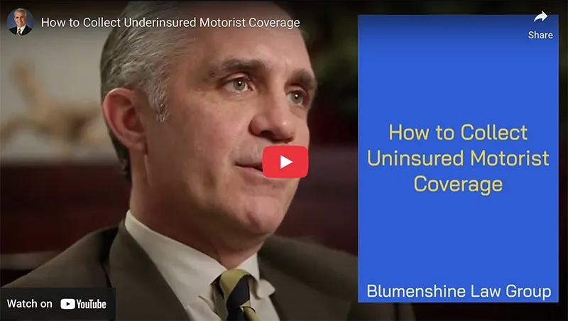 how to collect underinsured motorist coverage video